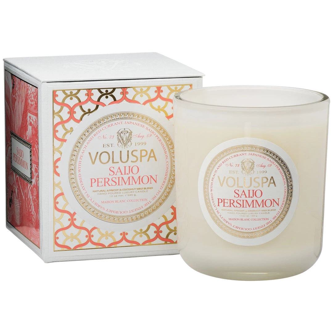 Voluspa Fragrances Saijo Persimmon - Maison Candle 2 Voluspa Fragrances Saijo Persimmon - Maison Candle