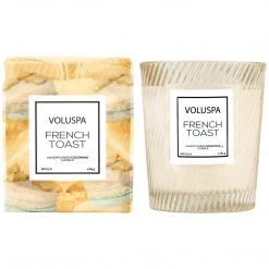 Voluspa French Toast - Textured Glass Candle Fragrances