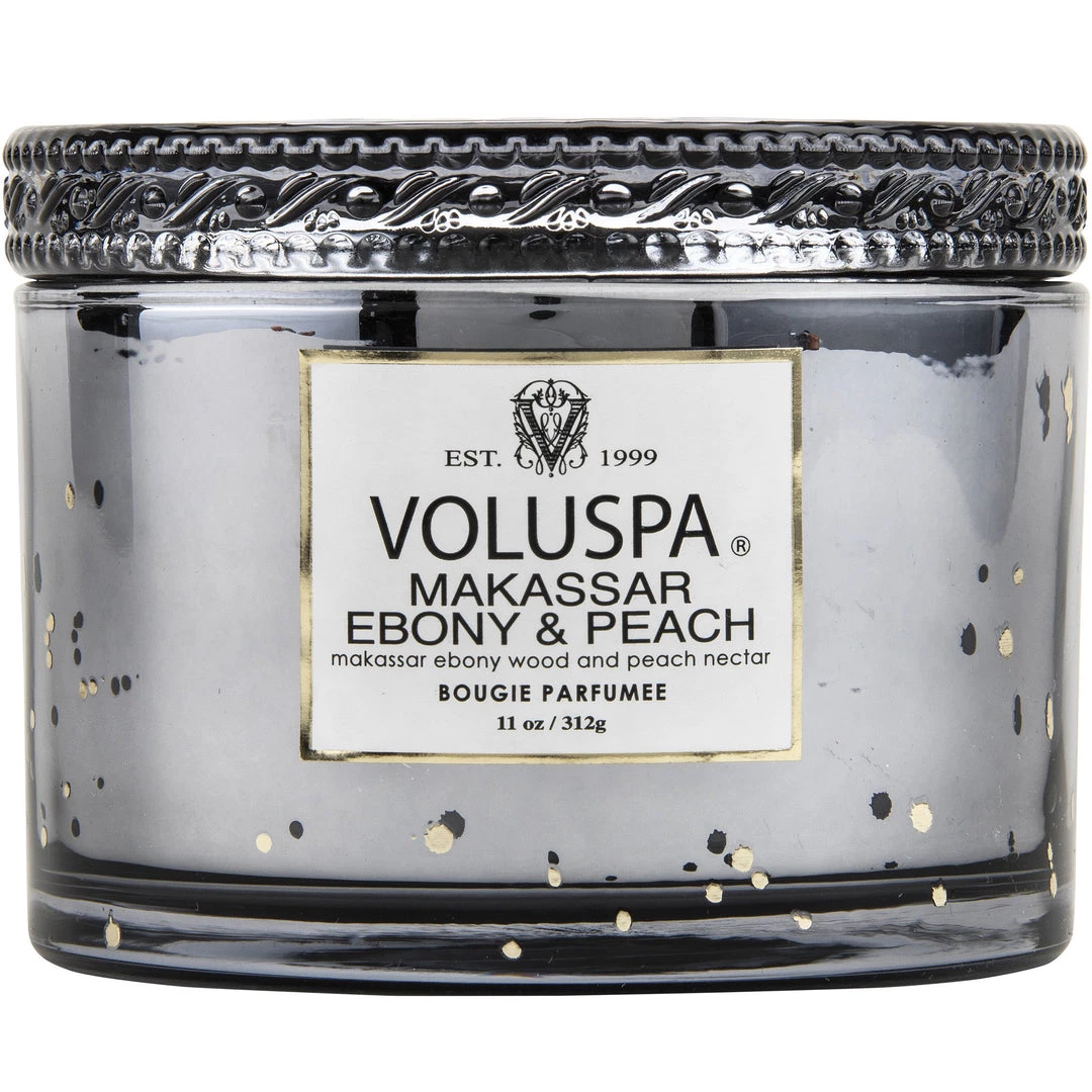 Voluspa Fragrances Makassar Ebony & Peach - Corta Maison Candle 1 Voluspa Fragrances Makassar Ebony & Peach - Corta Maison Candle