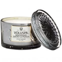 Voluspa Fragrances Makassar Ebony & Peach - Corta Maison Candle 7 Voluspa Fragrances Makassar Ebony & Peach - Corta Maison Candle