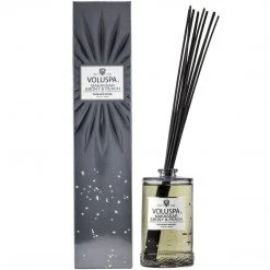 Voluspa Fragrances Makassar Ebony & Peach - Reed Diffuser