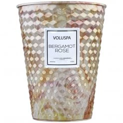 Voluspa Fragrances Bergamot Rose - 2 Wick Tin Table Candle