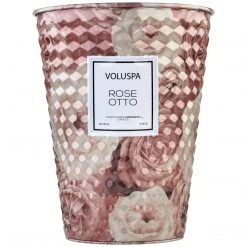 Voluspa Rose Otto - 2 Wick Tin Table Candle