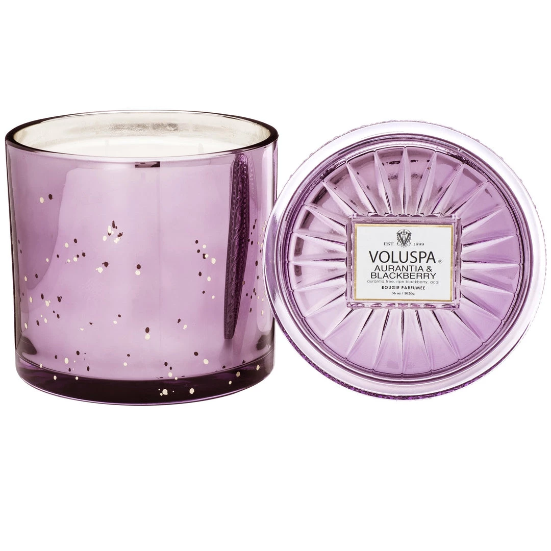 Voluspa Aurantia & Blackberry - 3 Wick Grande Maison Candle Fragrances 1 Voluspa Aurantia & Blackberry - 3 Wick Grande Maison Candle Fragrances
