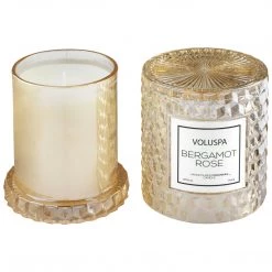 Voluspa Bergamot Rose - Cloche Candle Fragrances