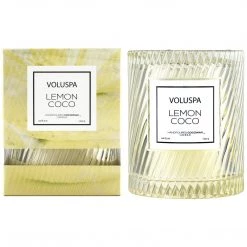 Voluspa Lemon Coco - Cloche Candle