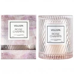 Voluspa Rose Champs - Cloche Candle