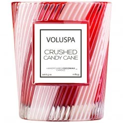 Voluspa Crushed Candy Cane - Limited Edition Classic Candle