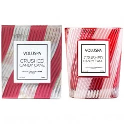 Voluspa Crushed Candy Cane - Limited Edition Classic Candle