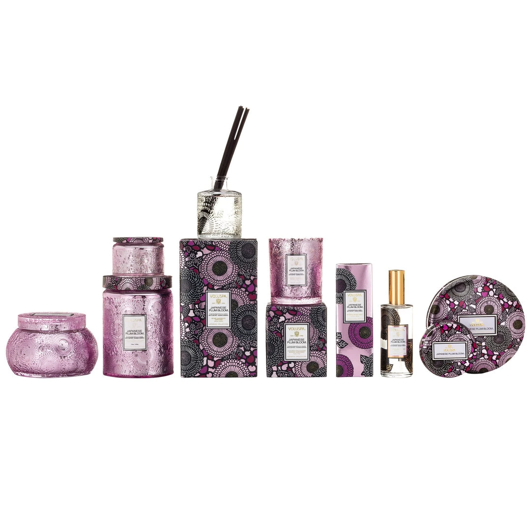 Voluspa Japanese Plum Bloom - Large Jar Candle 4 Voluspa Japanese Plum Bloom - Large Jar Candle