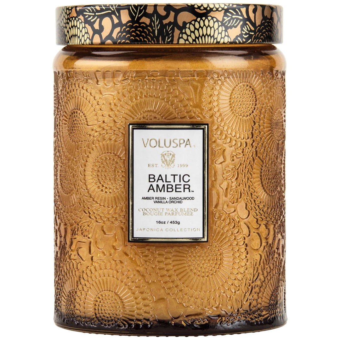 Voluspa Baltic Amber - Large Jar Candle 1 Voluspa Baltic Amber - Large Jar Candle