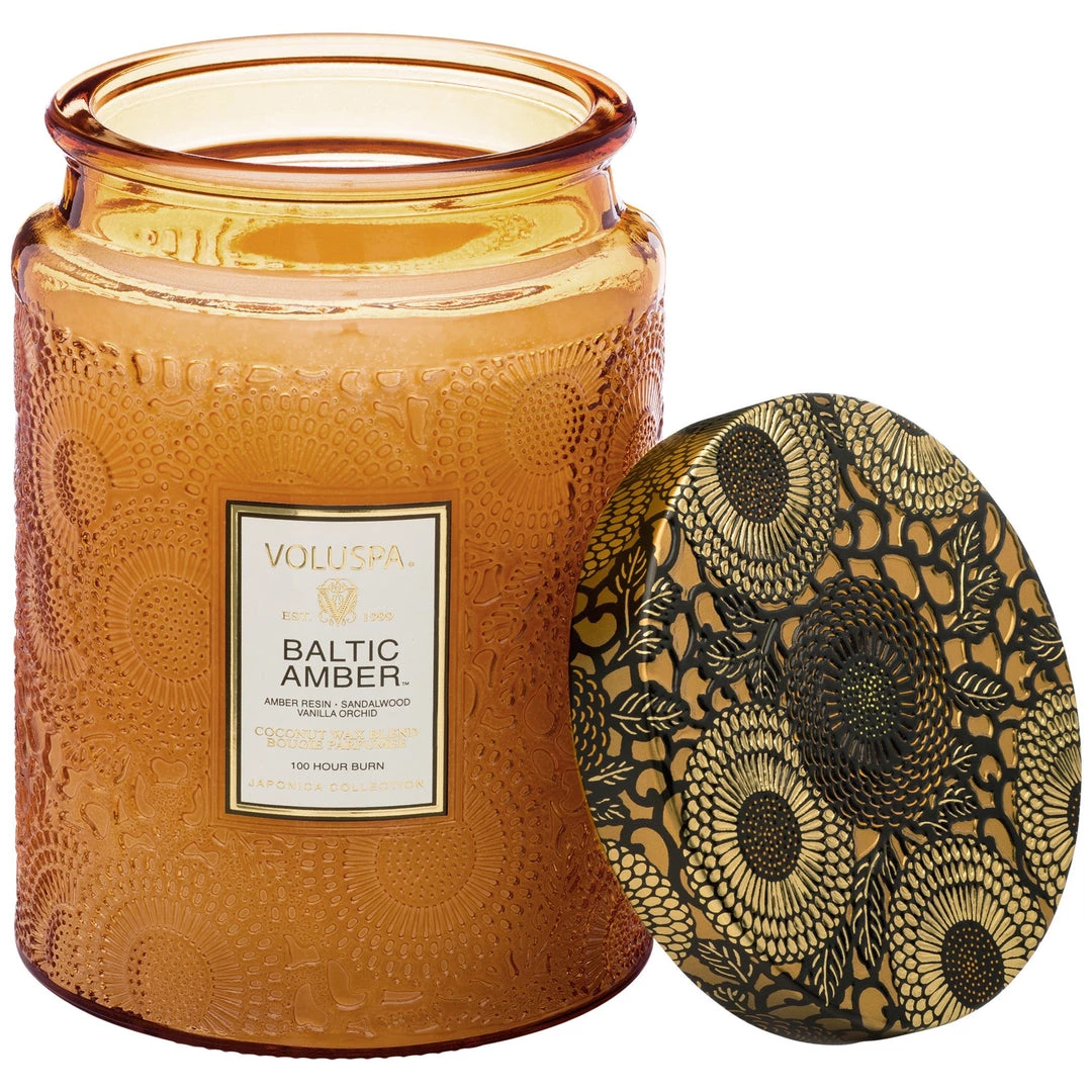 Voluspa Baltic Amber - Large Jar Candle 2 Voluspa Baltic Amber - Large Jar Candle