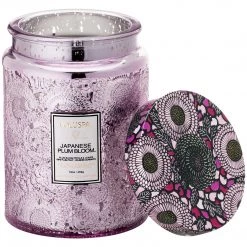 Voluspa Japanese Plum Bloom - Large Jar Candle