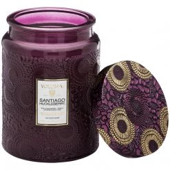 Voluspa Santiago Huckleberry - Large Jar Candle Fragrances