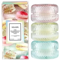 Voluspa Assorted - Macaron 3 Candle Gift Set Fragrances