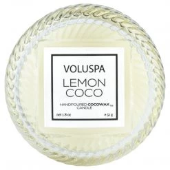 Voluspa Lemon Coco - Macaron Candle
