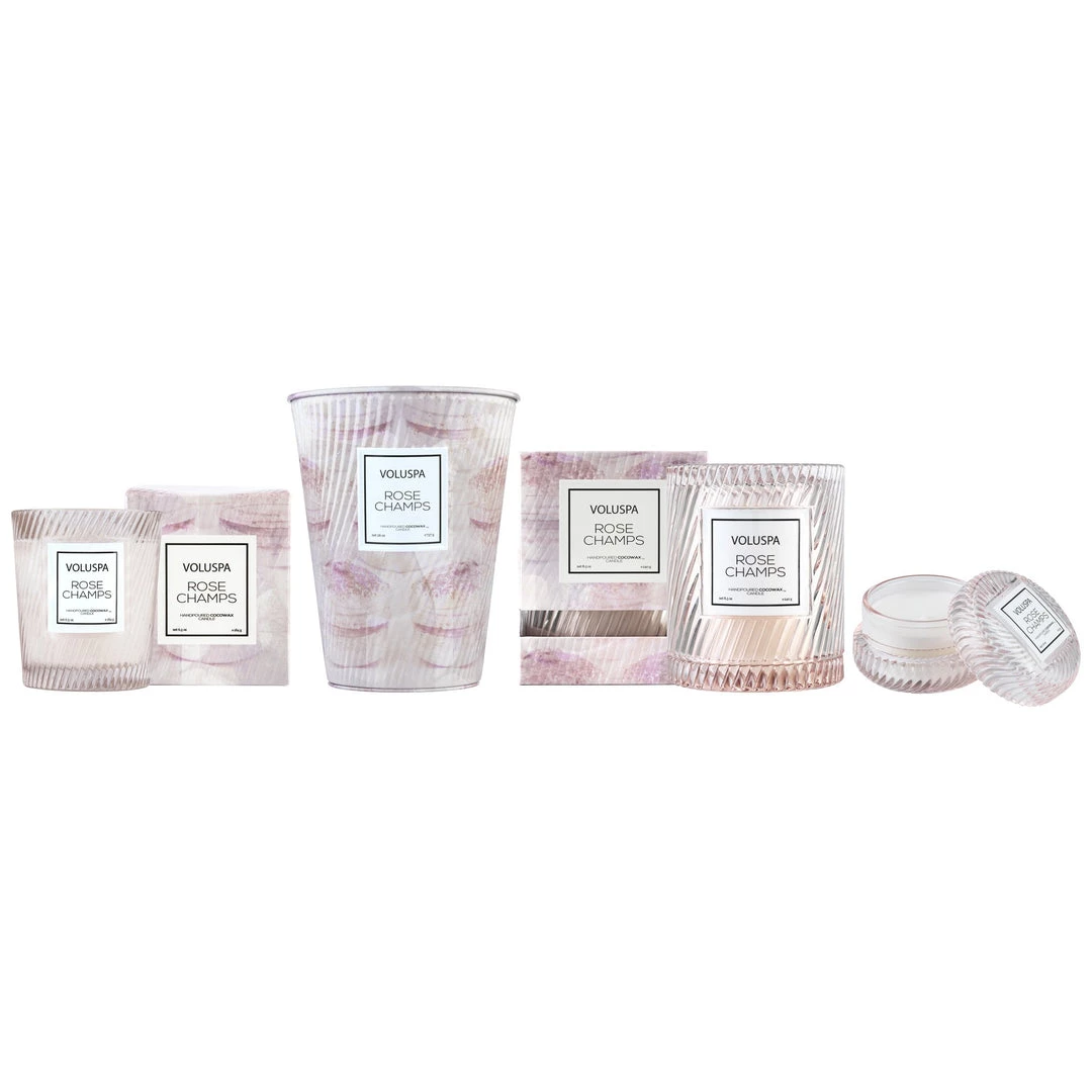Voluspa Rose Champs - Macaron Candle Fragrances 4 Voluspa Rose Champs - Macaron Candle Fragrances