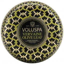 Voluspa Vervaine Olive Leaf - 2 Wick Maison Tin Candle Fragrances