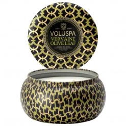 Voluspa Vervaine Olive Leaf - 2 Wick Maison Tin Candle Fragrances