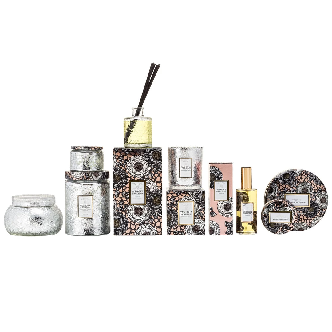 Voluspa Yashioka Gardenia - Mini Tin Candle 2 Voluspa Yashioka Gardenia - Mini Tin Candle