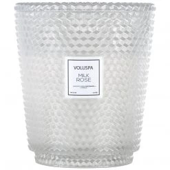 Voluspa Fragrances Milk Rose - 5 Wick Hearth Candle