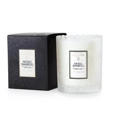 Voluspa Moso Bamboo - Scalloped Edge Candle