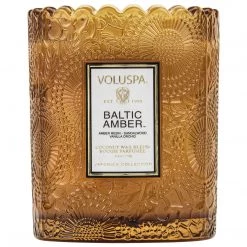 Voluspa Baltic Amber - Scalloped Edge Candle Fragrances
