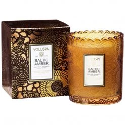 Voluspa Baltic Amber - Scalloped Edge Candle Fragrances