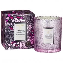 Voluspa Japanese Plum Bloom - Scalloped Edge Candle