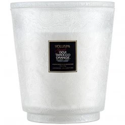Voluspa Spiced Goji Tarocco Orange - 5 Wick Hearth Candle Fragrances