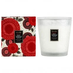 Voluspa Fragrances Spiced Goji Tarocco Orange - 3 Wick Hearth Candle